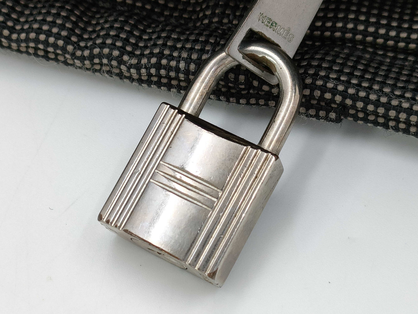 HERMES Airline Airline Ad MM Gray Backpack
