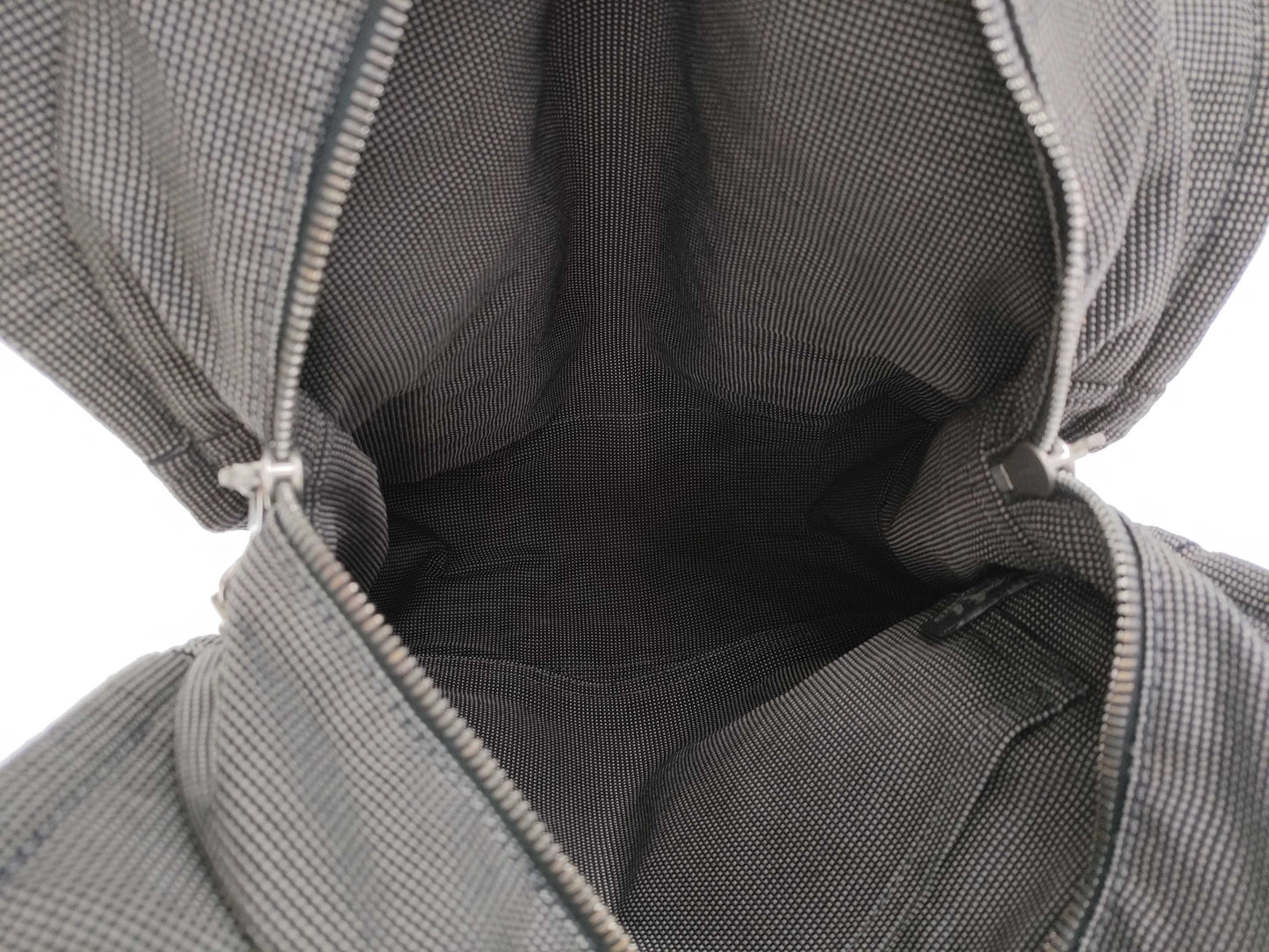HERMES Airline Airline Ad MM Gray Backpack