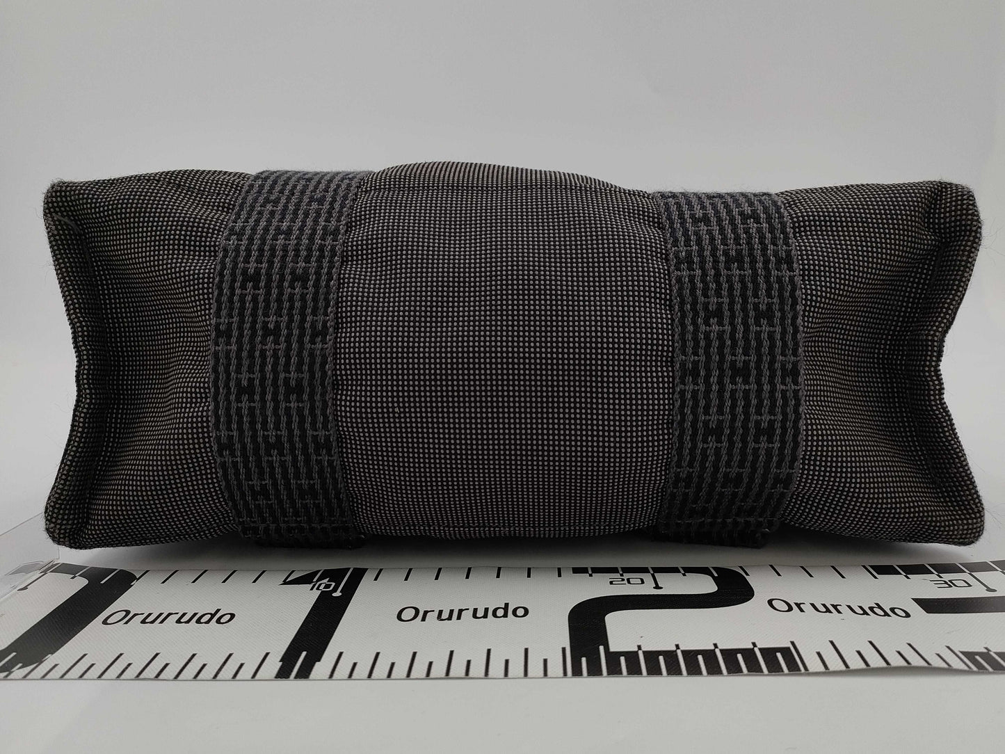HERMES Airline Airline Ad MM Gray Backpack