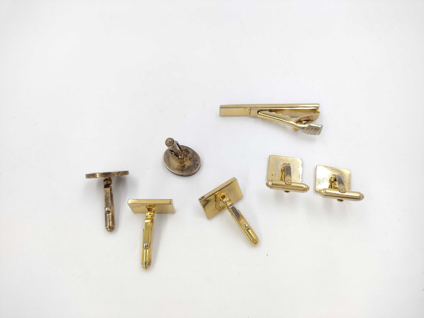 Dior Tie Pin/Cufflinks 4-Piece Set Tie Pin/Cufflinks