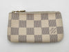 LOUIS VUITTON Damier Azur Pochette Cle Coin Case