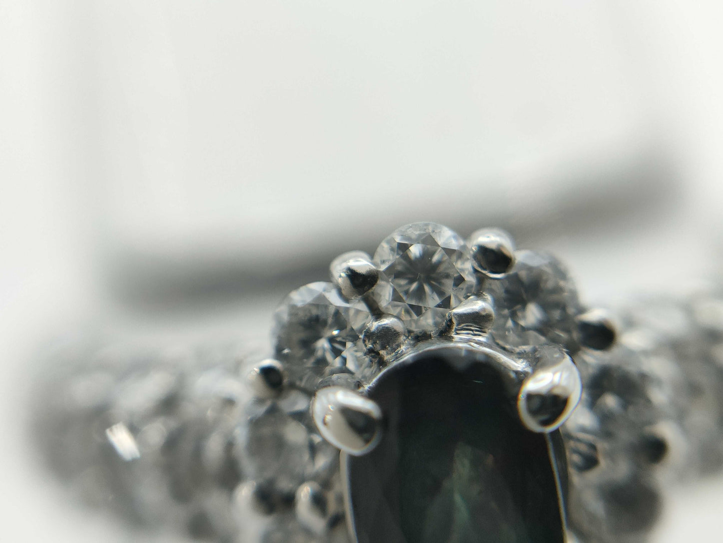 AX 0.43ct D 0.61ct PT900 4.9g Ring