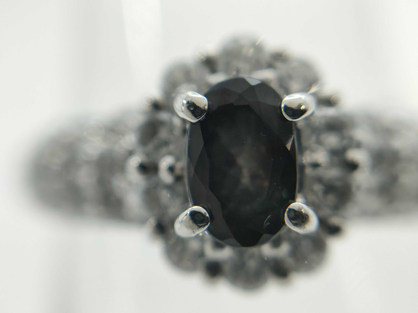 AX 0.43ct D 0.61ct PT900 4.9g Ring