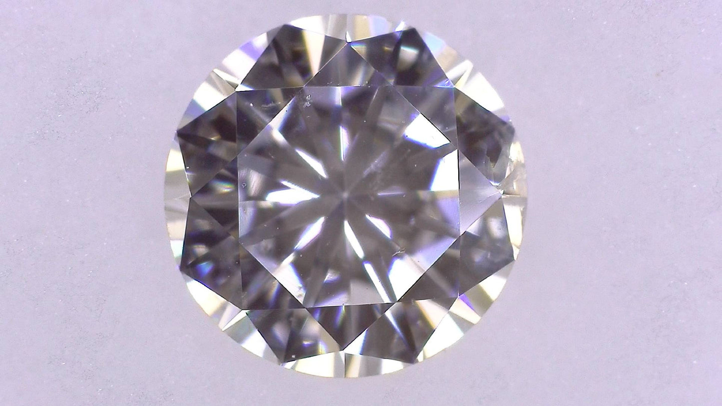 0.516ct G SI-2 FAIR/GD/GD NONE NATURAL 5.05-5.09X3.15mm Diamond Loose