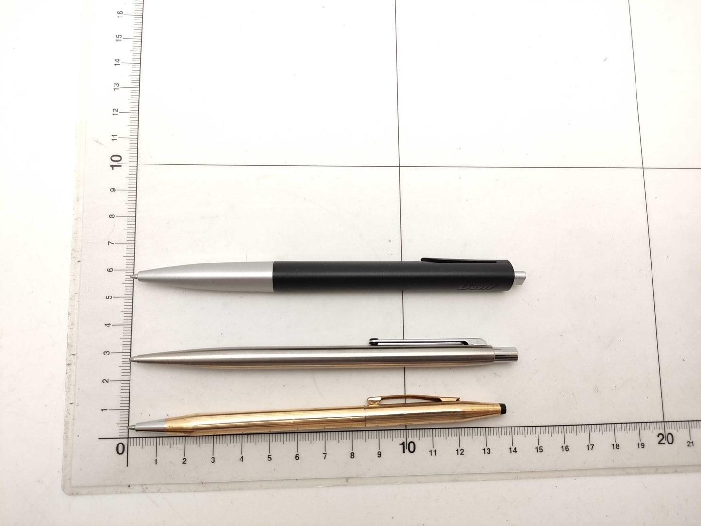 MONTBLANC, LAMY, CROSS 3-Piece Set