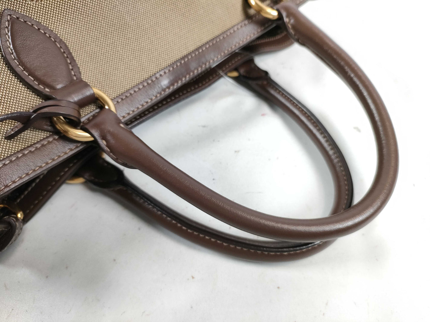 PRADA Logo Jacquard Bag 1BA172 Handbag
