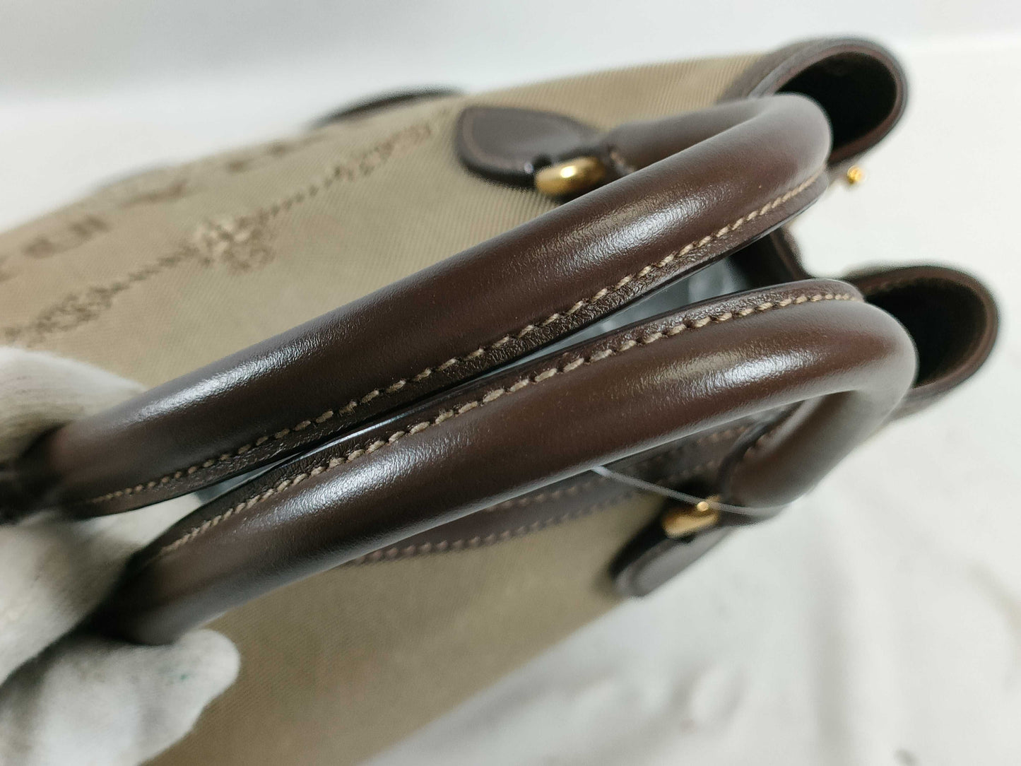 PRADA Logo Jacquard Bag 1BA172 Handbag
