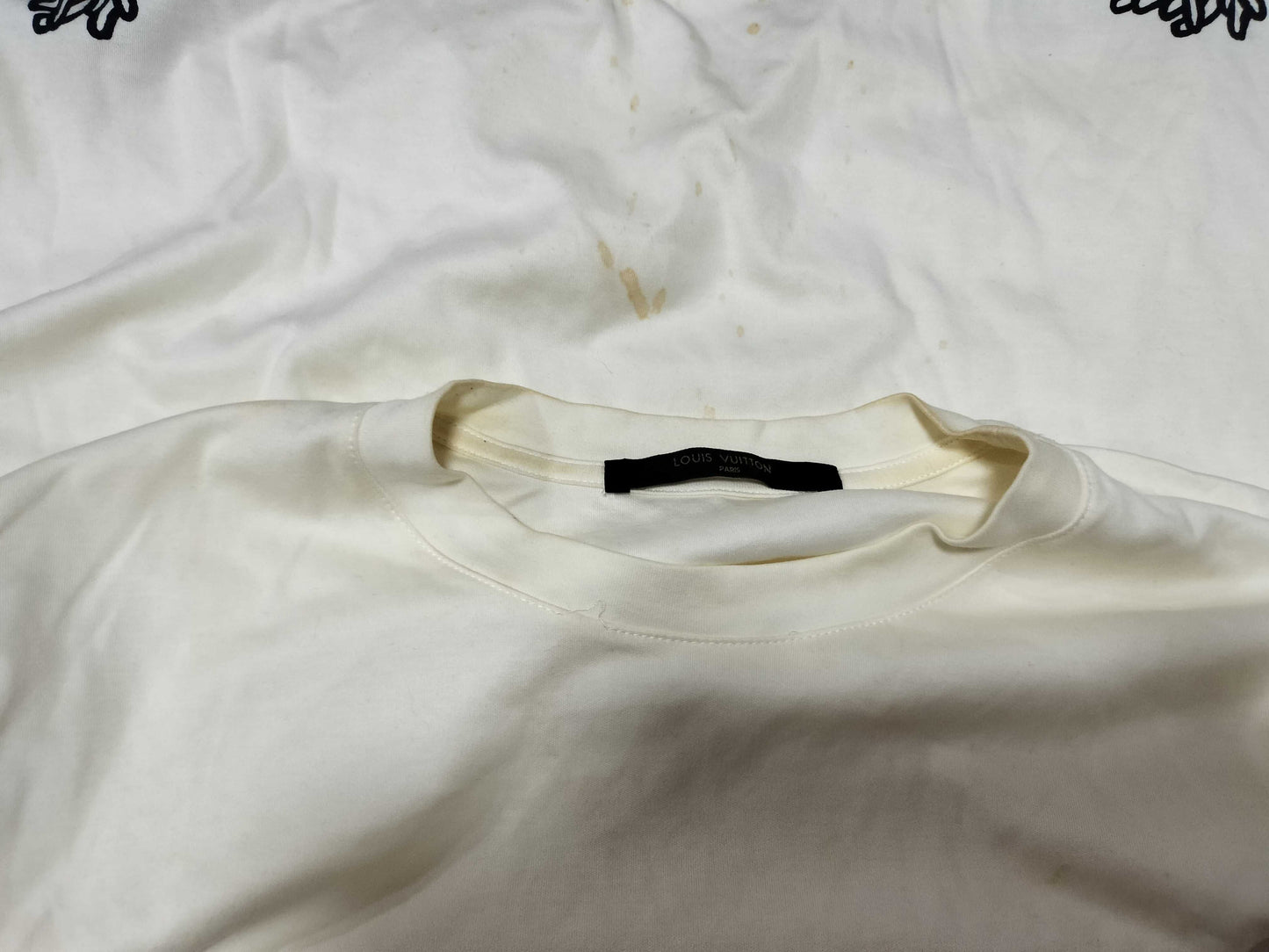 LOUIS VUITTON Cotton Short Sleeve T-Shirt