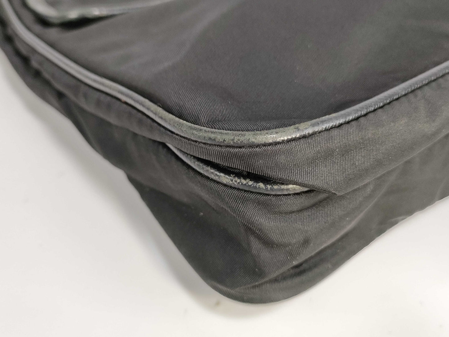 PRADA nylon one-shoulder adjustable shoulder bag