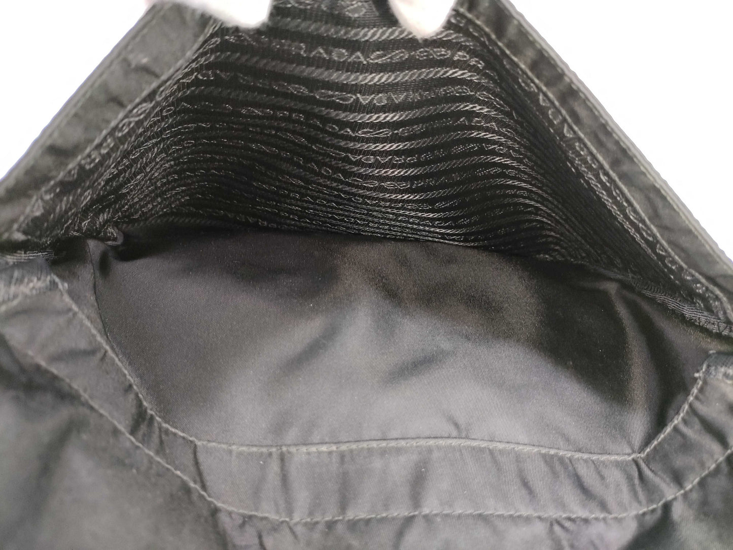 PRADA nylon one-shoulder adjustable shoulder bag