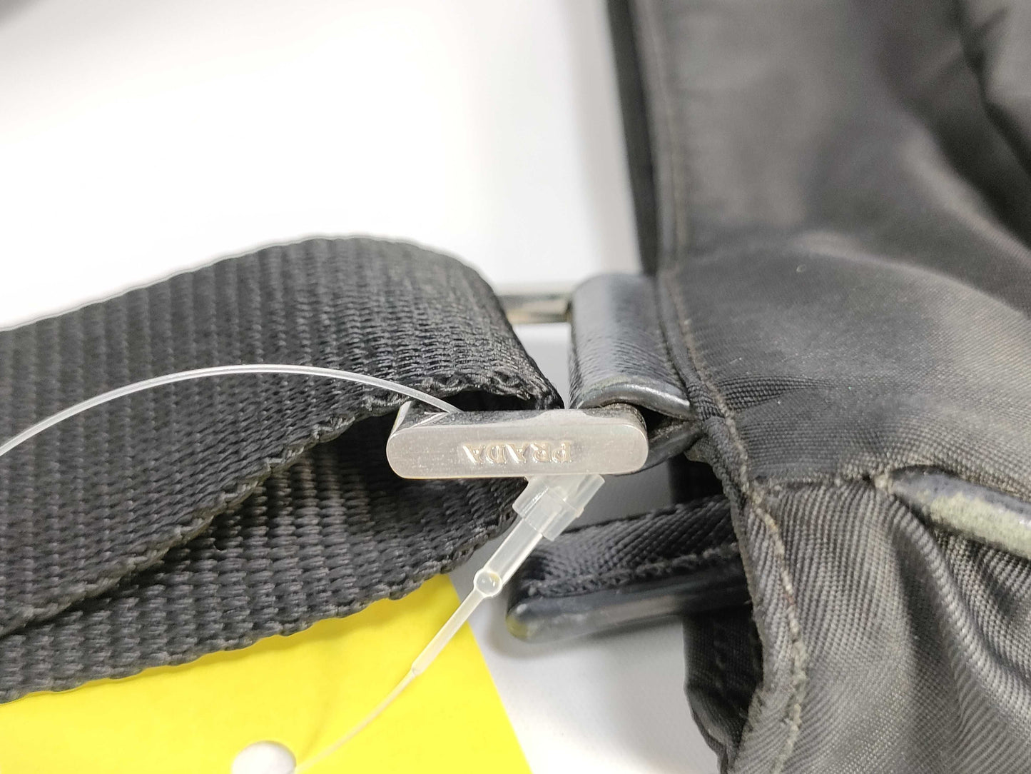 PRADA nylon one-shoulder adjustable shoulder bag
