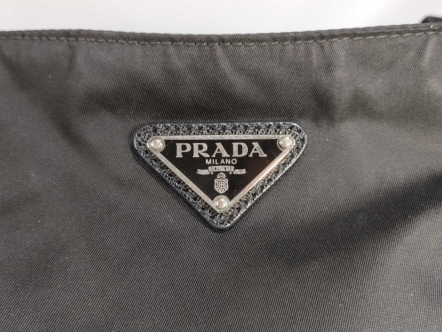 PRADA nylon one-shoulder adjustable shoulder bag