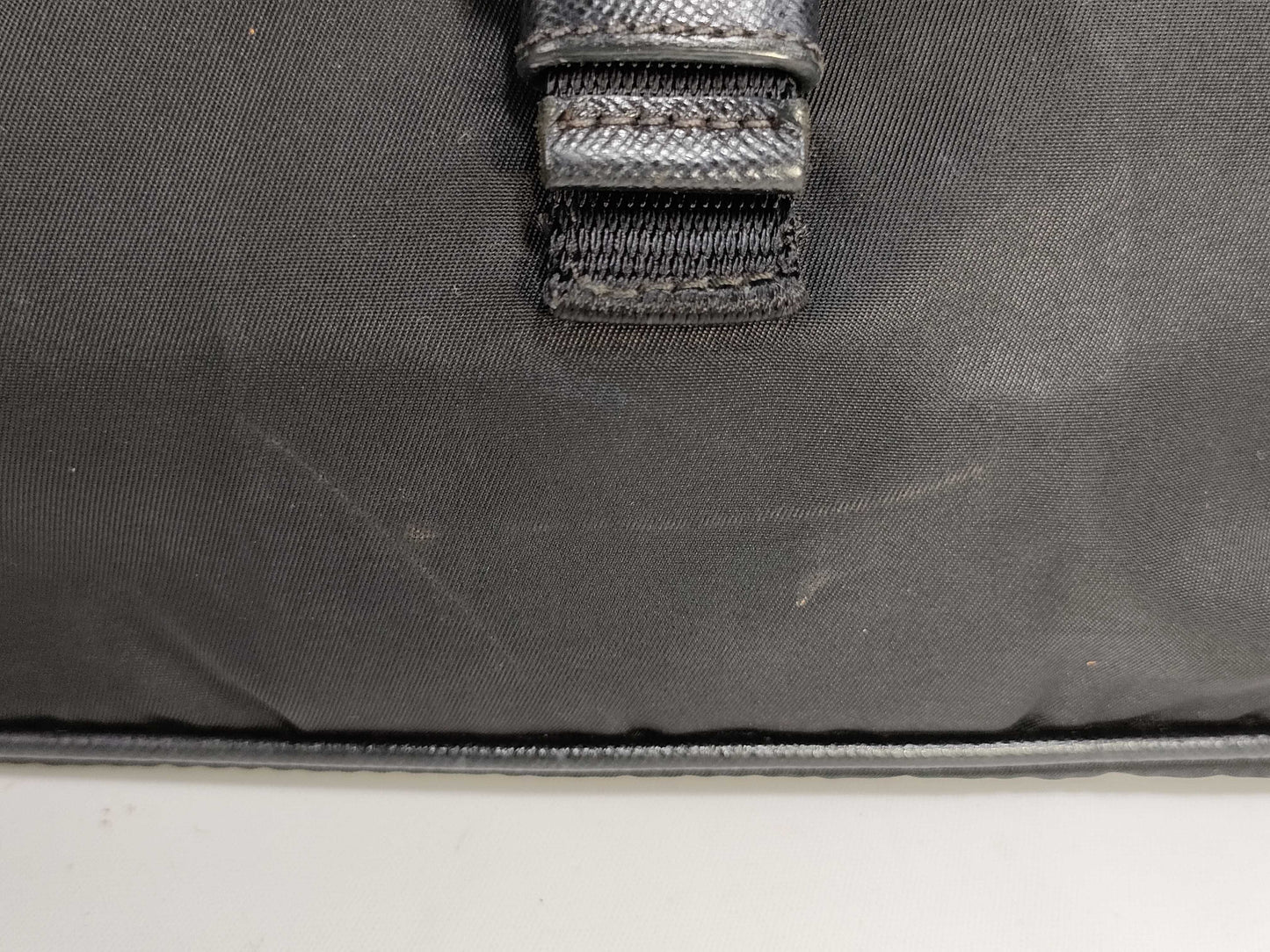 PRADA nylon one-shoulder adjustable shoulder bag
