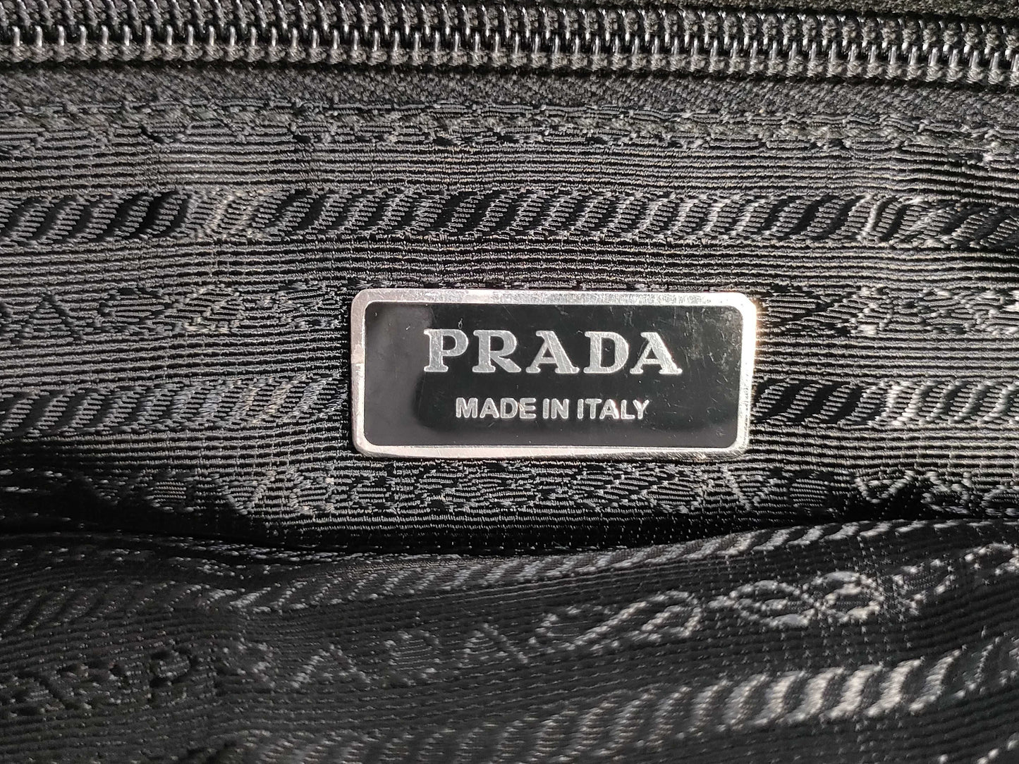 PRADA nylon one-shoulder adjustable shoulder bag