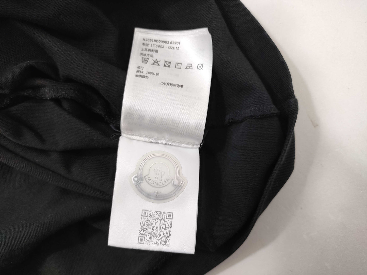MONCLER Long T-shirt Black T-shirt