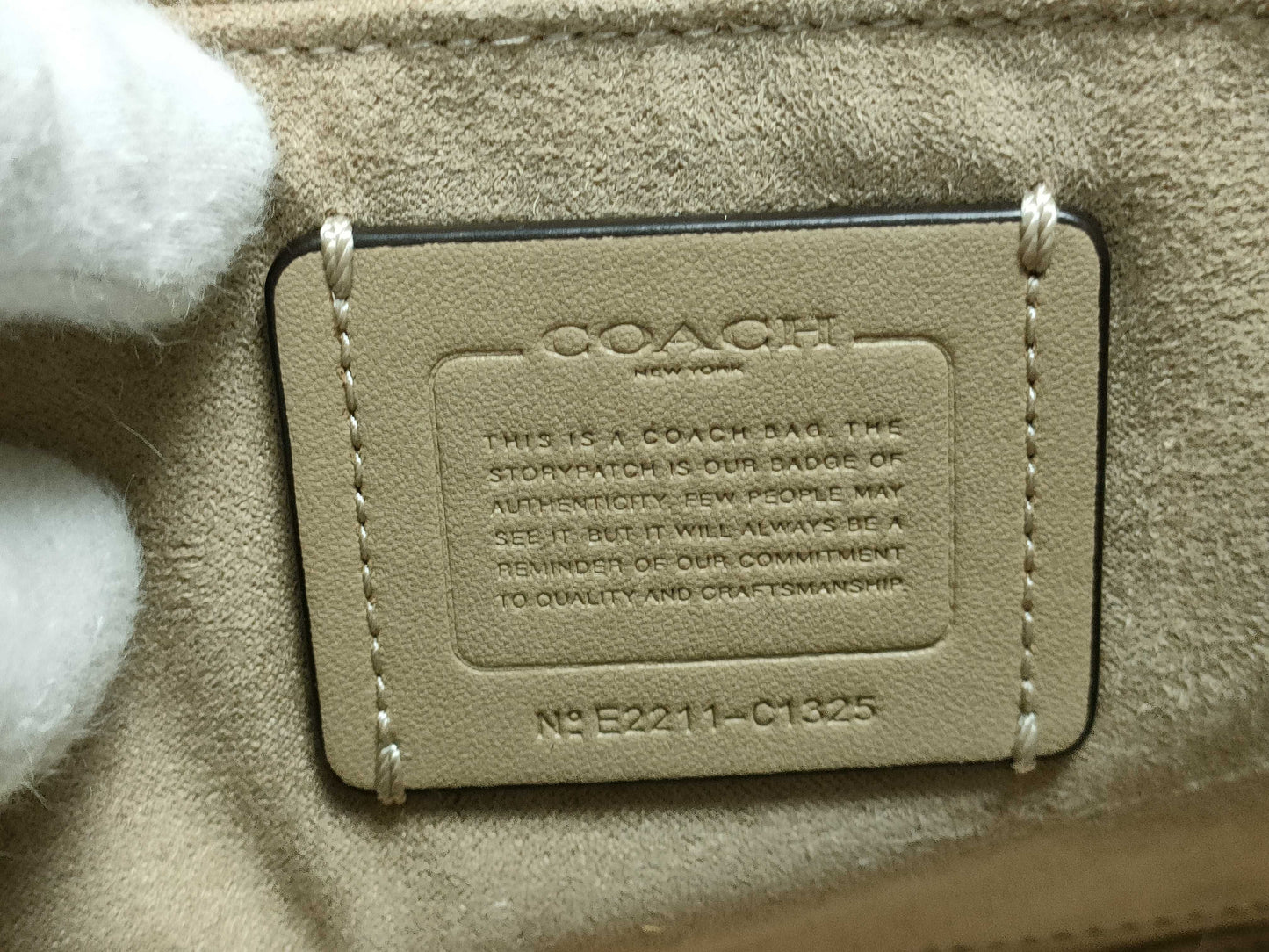 COACH Signature C1325 Shoulder Bag