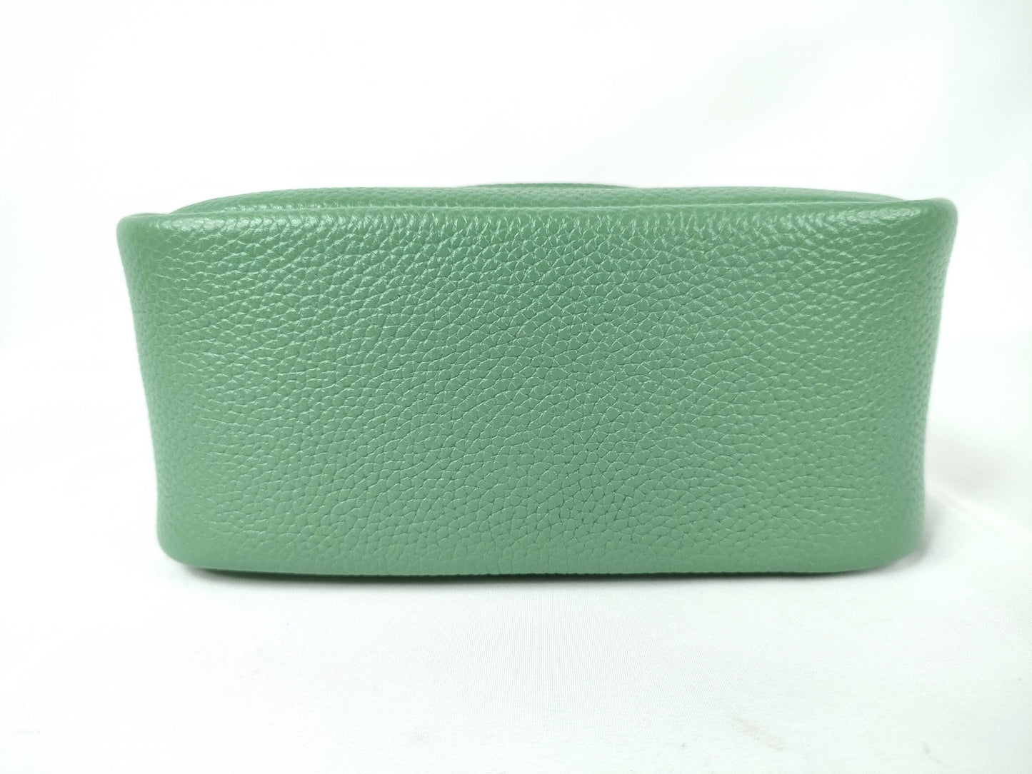Tory Burch Leather Logo Shoulder Bag Green