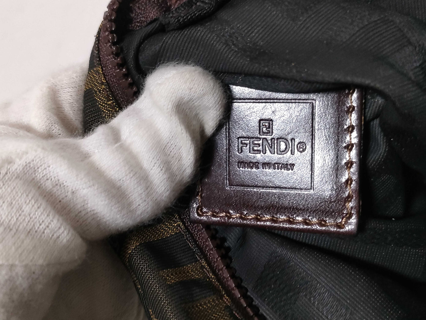 FENDI Zucca Mini Handbag