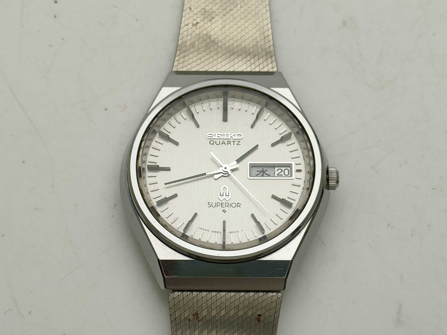 SEIKO Superior 4883-8001 Men's Watch with Third-Party Strap