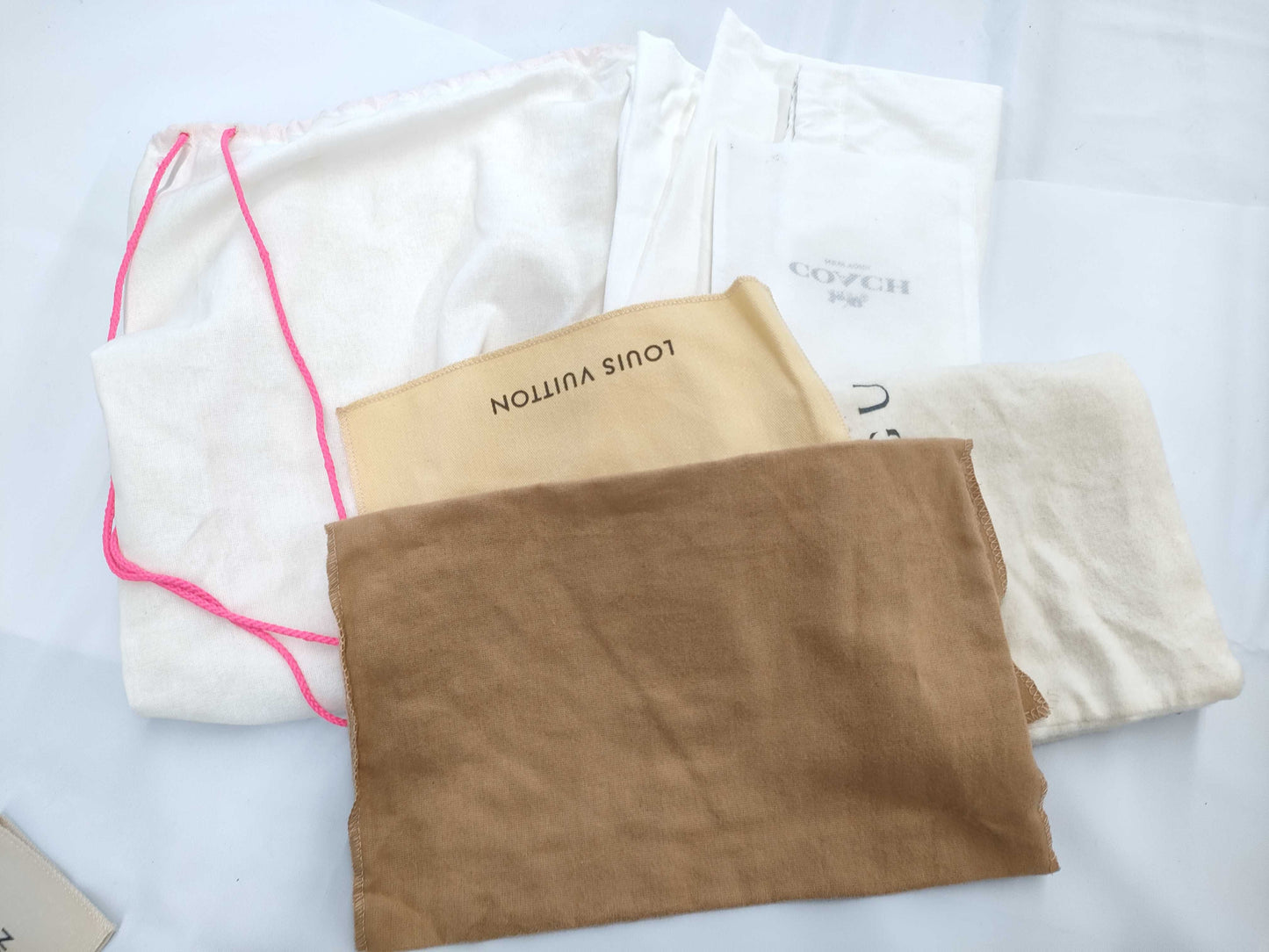 LOUIS VUITTON Cloth Bag Set, Storage Bags, and Empty Brand Boxes
