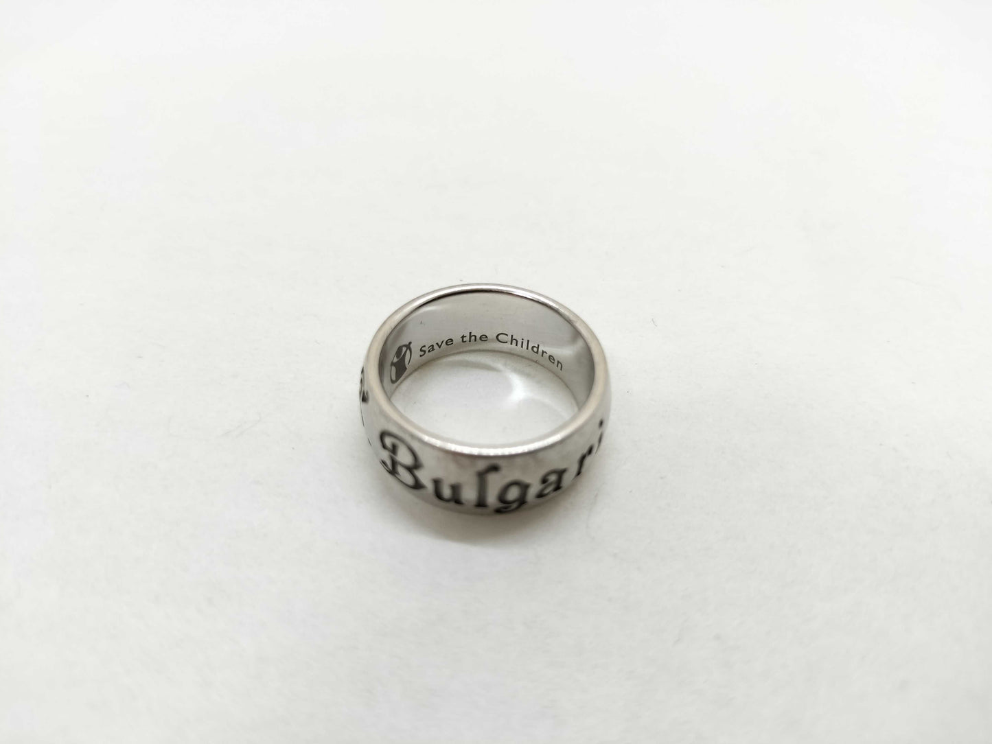 BVLGARI SV925 Save the Children Ring 8.0g