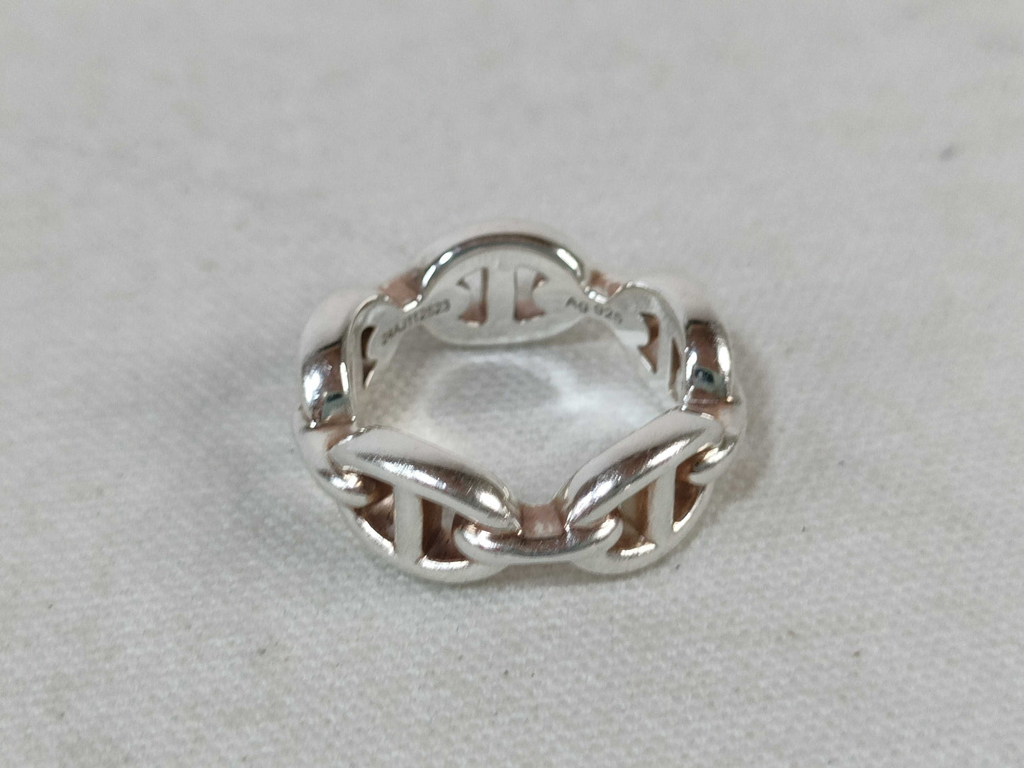 HERMES Chaine d'Ancre/Anchaine/48 5.6g Ring
