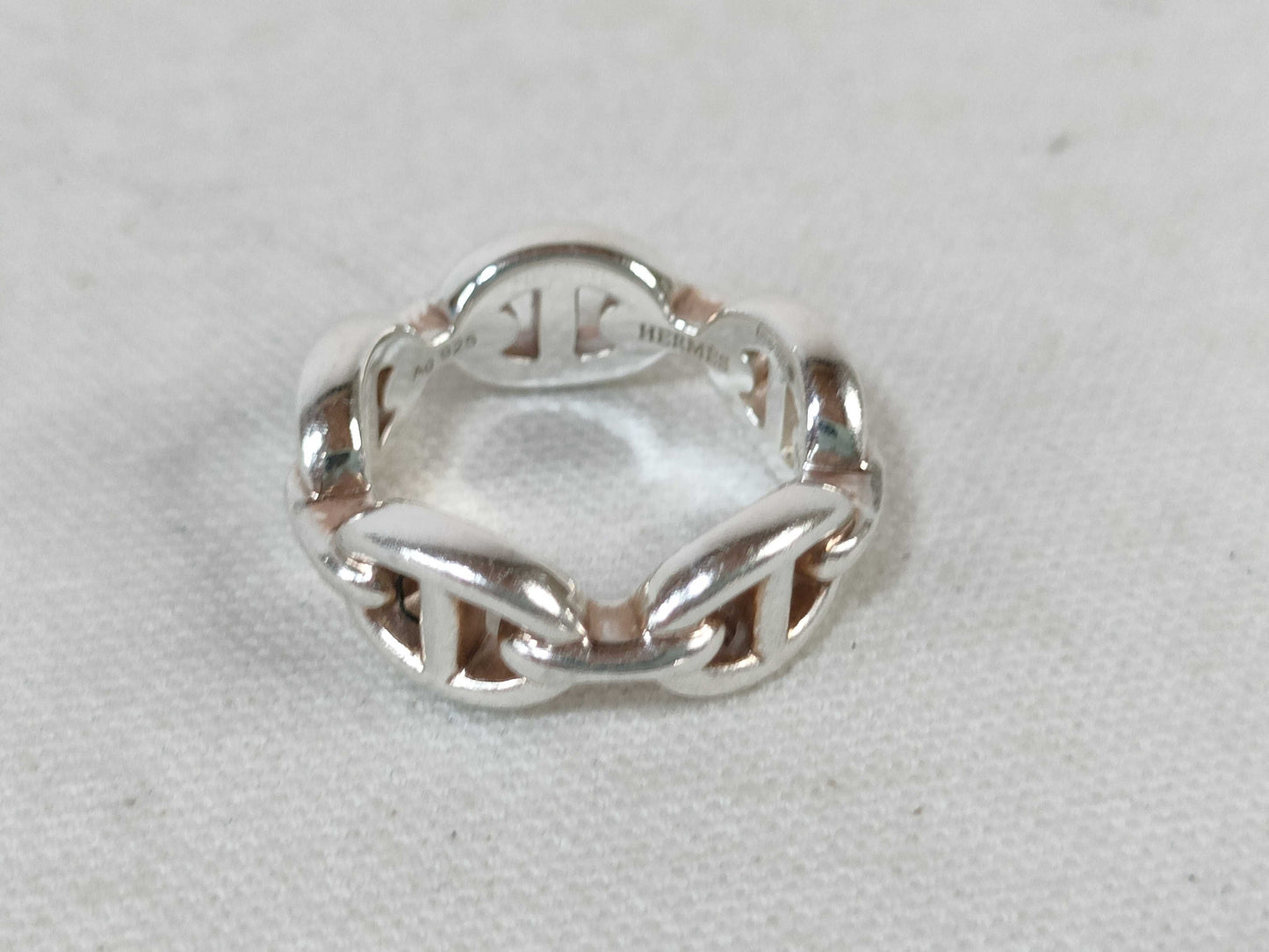 HERMES Chaine d'Ancre/Anchaine/48 5.6g Ring