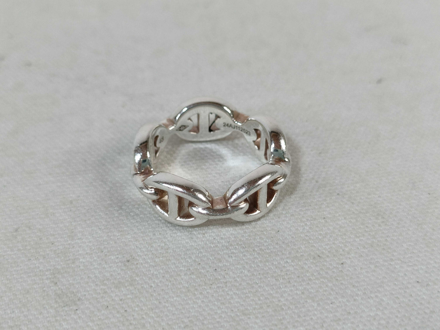 HERMES Chaine d'Ancre/Anchaine/48 5.6g Ring
