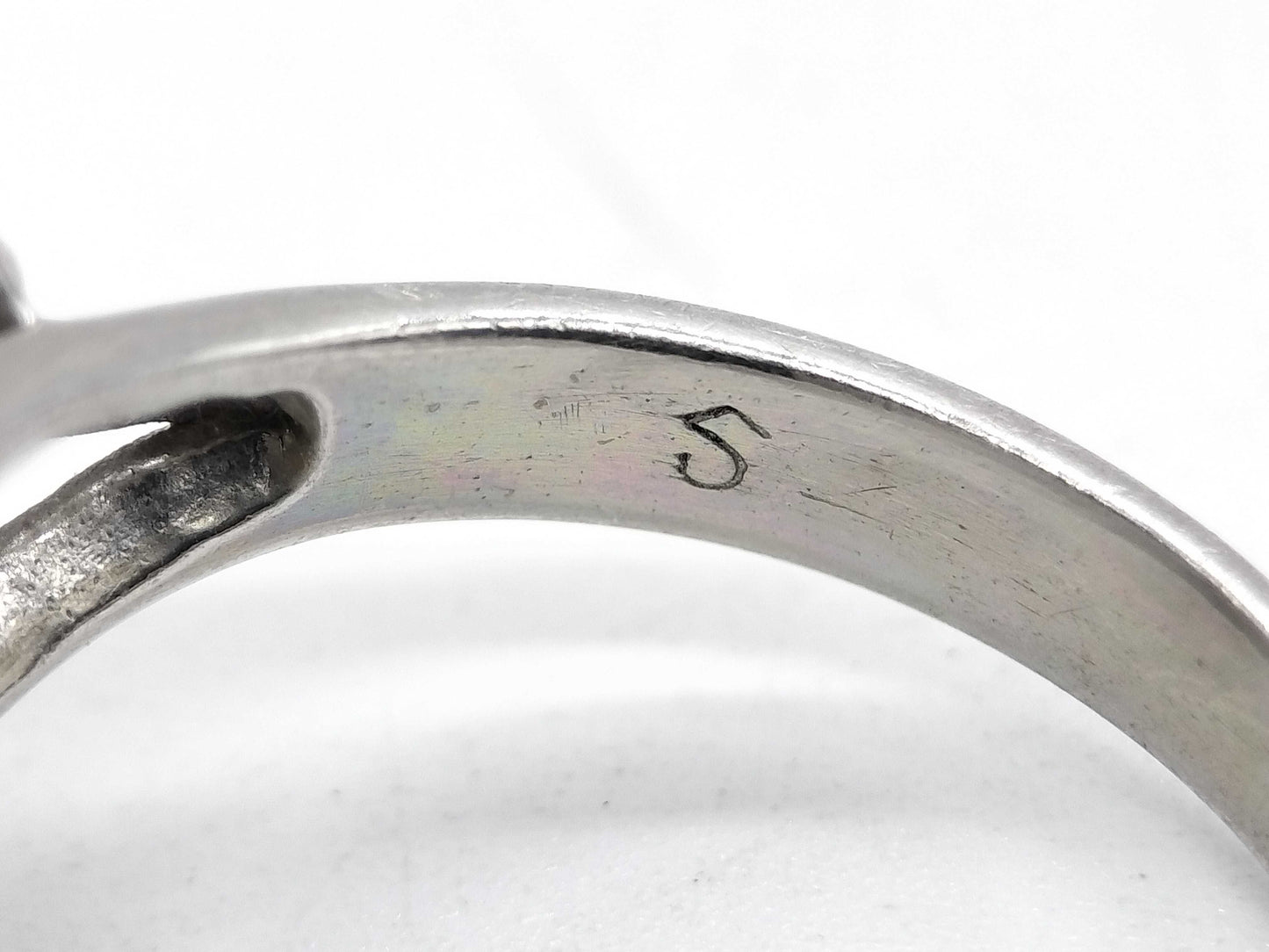 Pearl, diameter approx. 9.2mm, D 0.22ct, Pm900, 6.6g, Ring