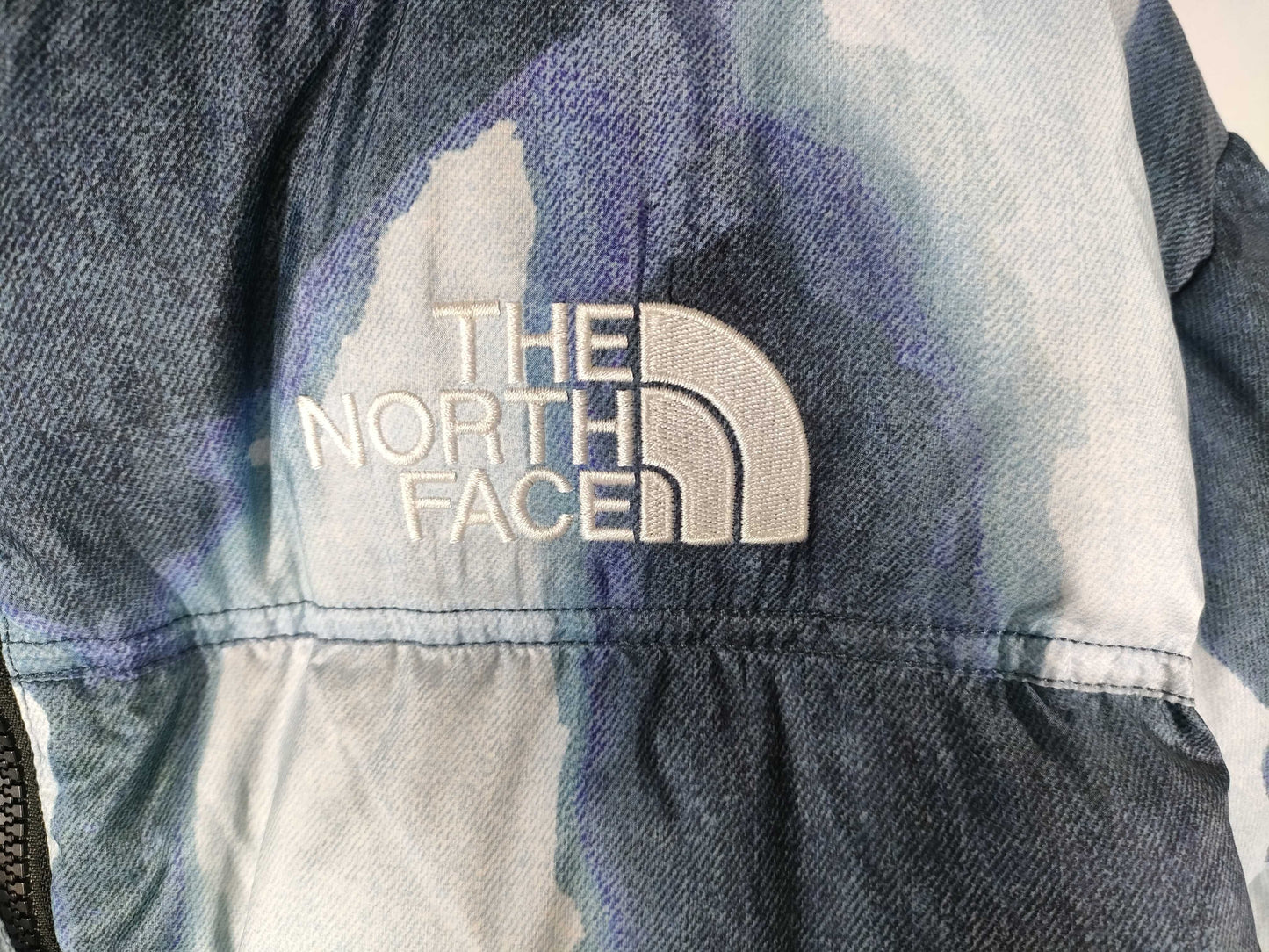 Supreme x The North Face collaboration bleached down jacket