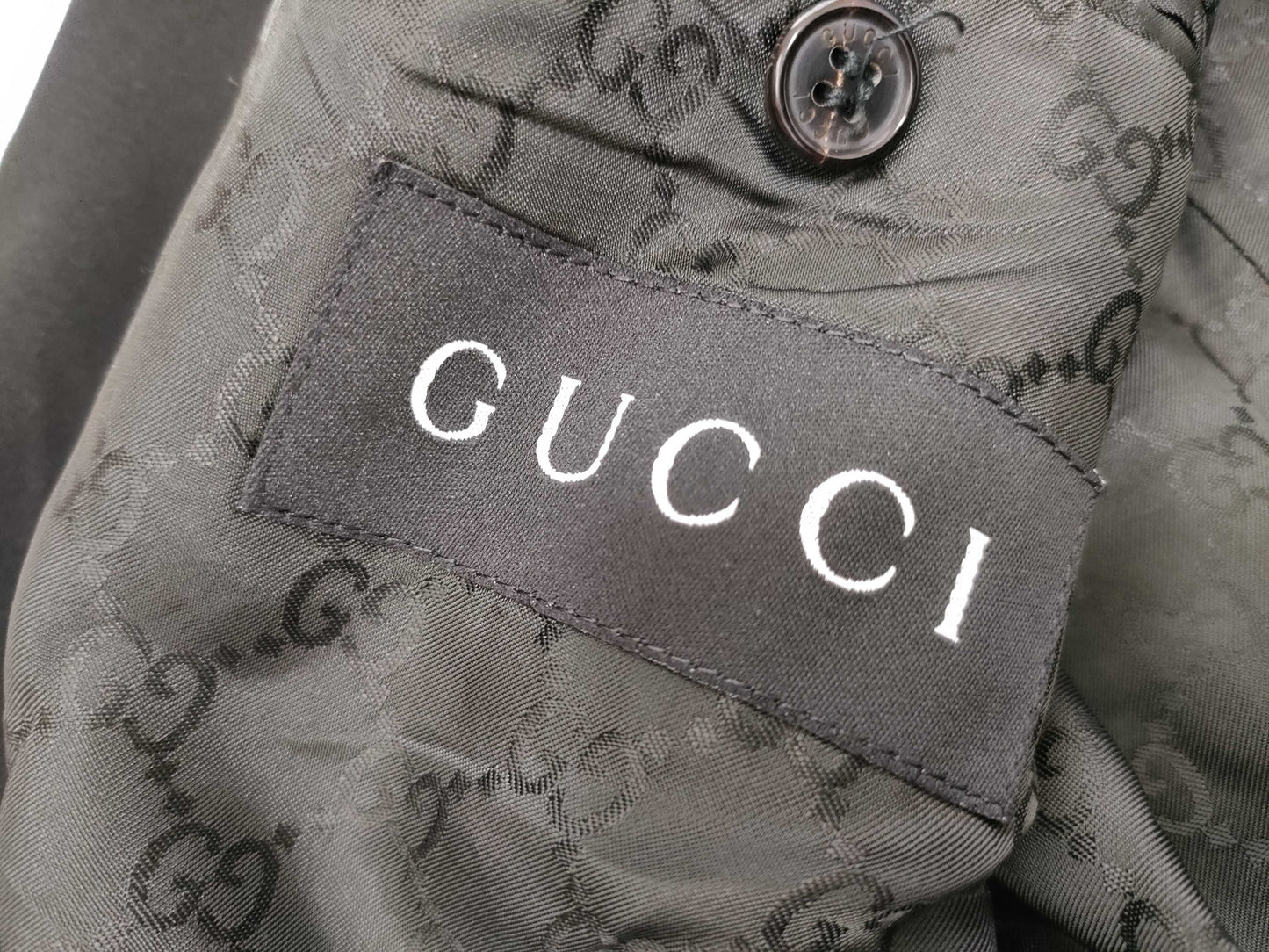 GUCCI Suit Set with GG Pattern Jacket