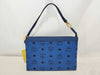 MCM MCM Accessory Pouch Leather Blue Pouch