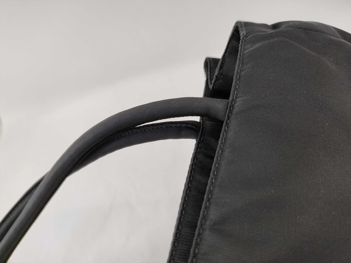 PRADA Nylon Tessuto City Black Handbag