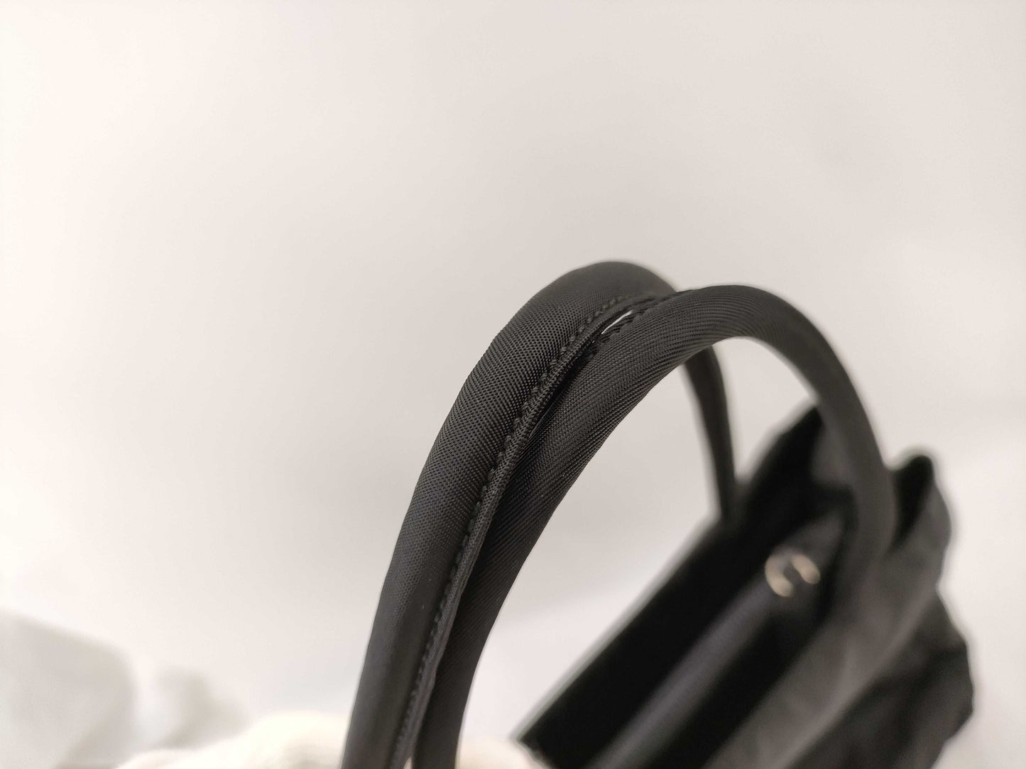 PRADA Nylon Tessuto City Black Handbag