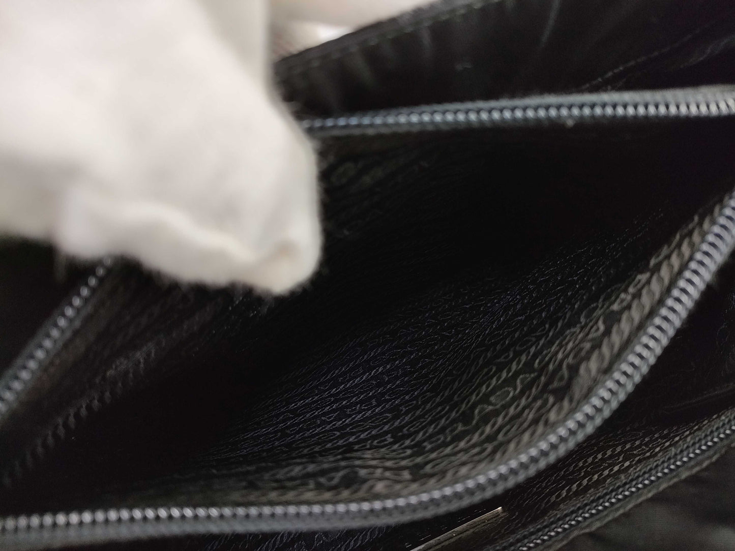 PRADA Nylon Tessuto City Black Handbag