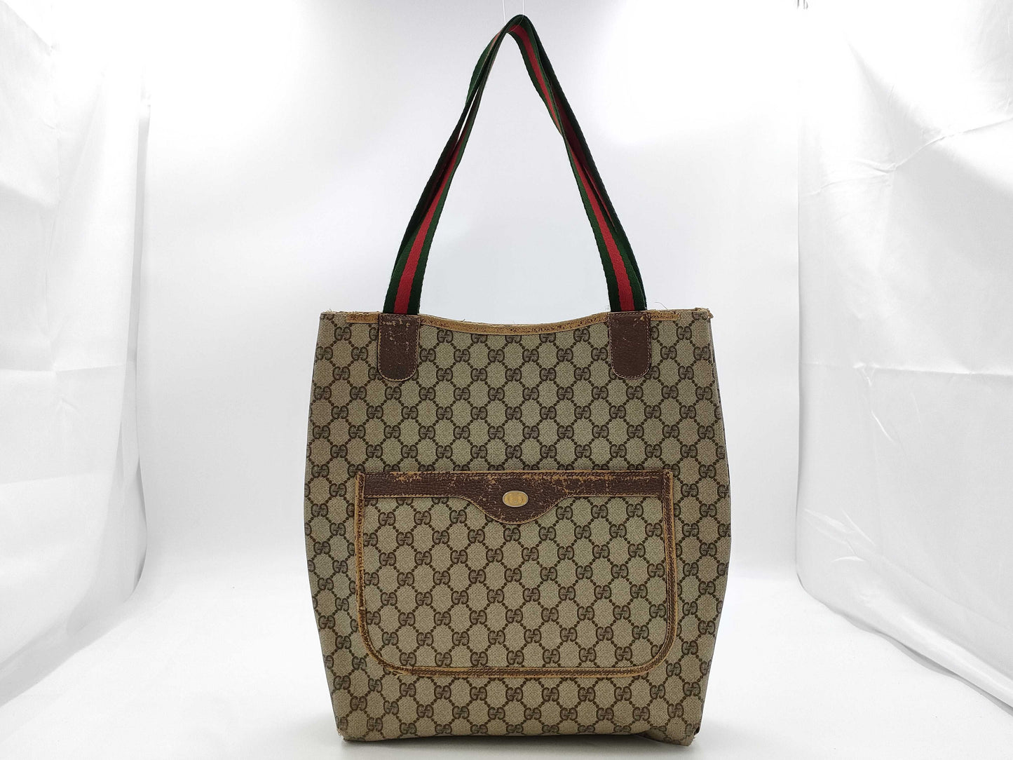 GUCCI Old Sherry Line 0037 Tote Bag