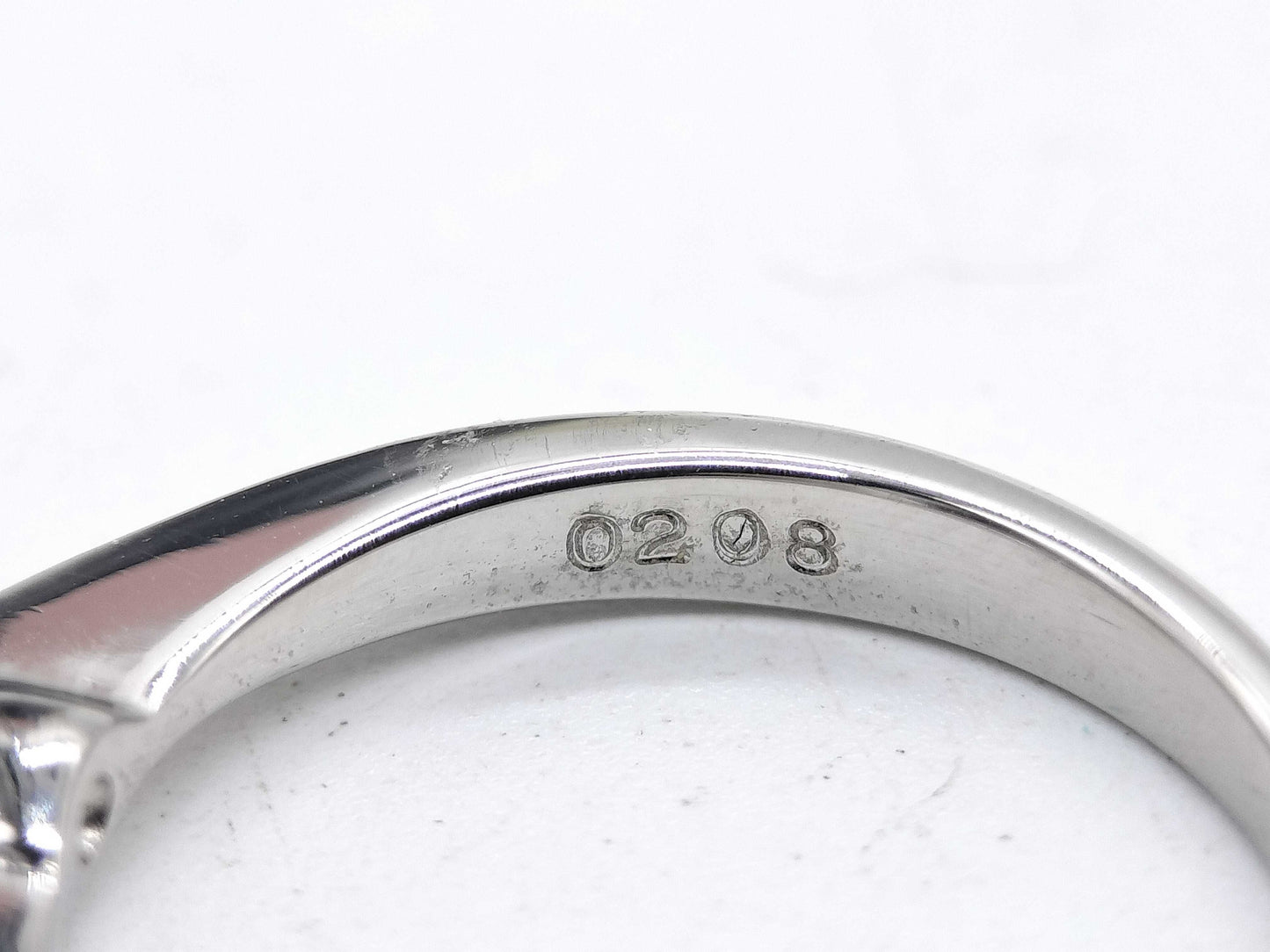 D0.208ct Pt900 3.6g Ring