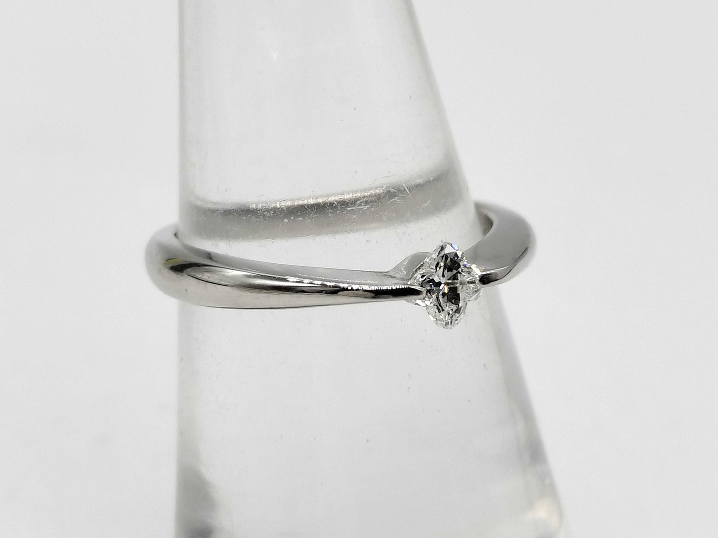 D0.208ct Pt900 3.6g Ring