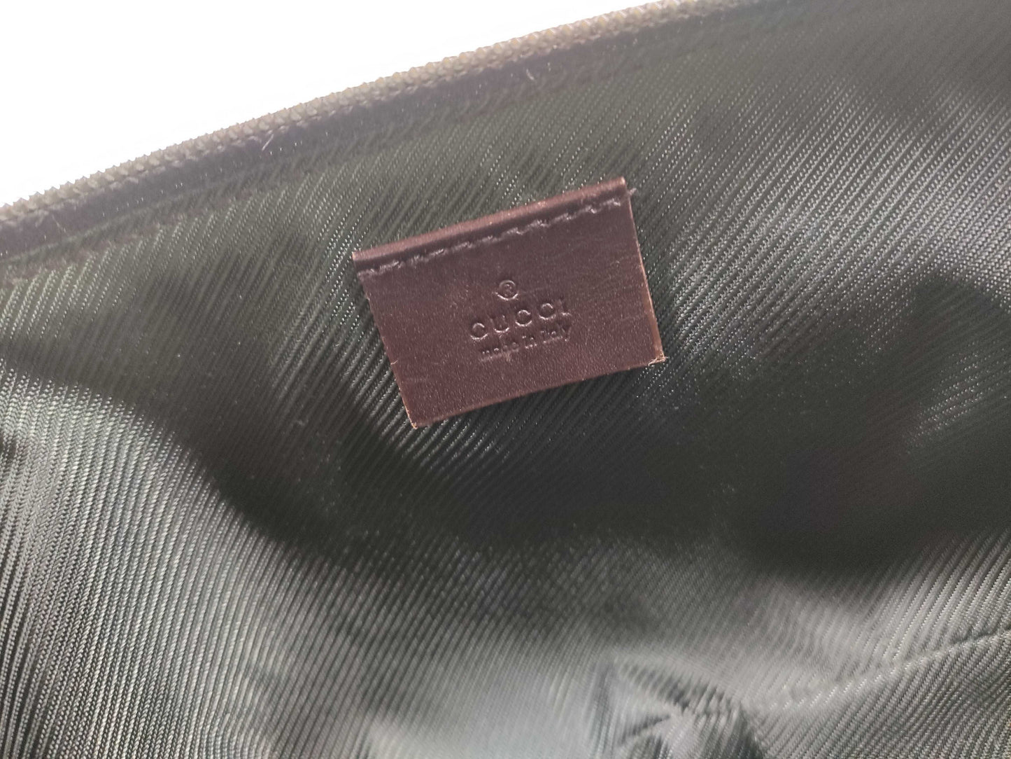 GUCCI GG Canvas Pouch Bag Pouch