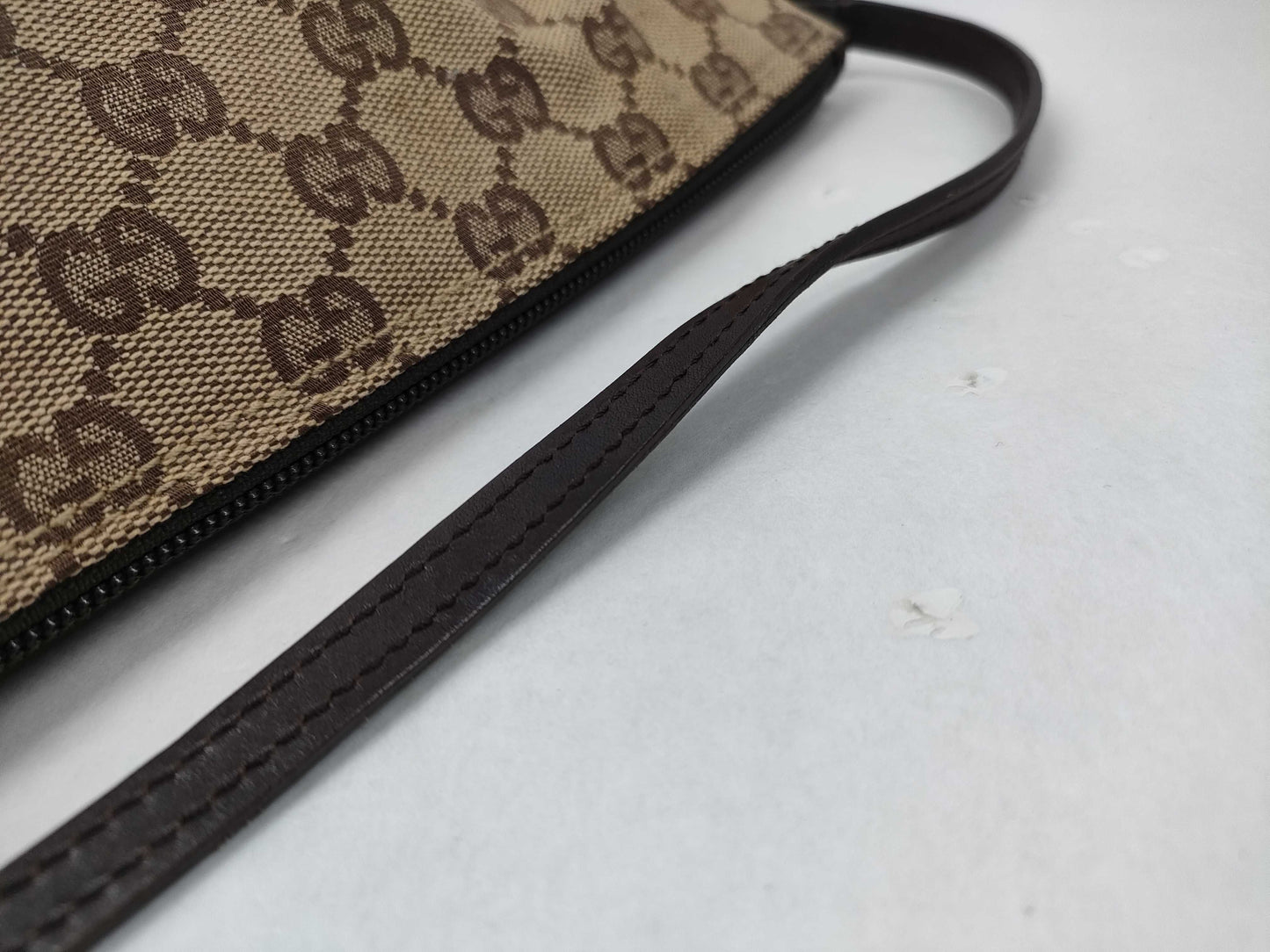 GUCCI GG Canvas Pouch Bag Pouch