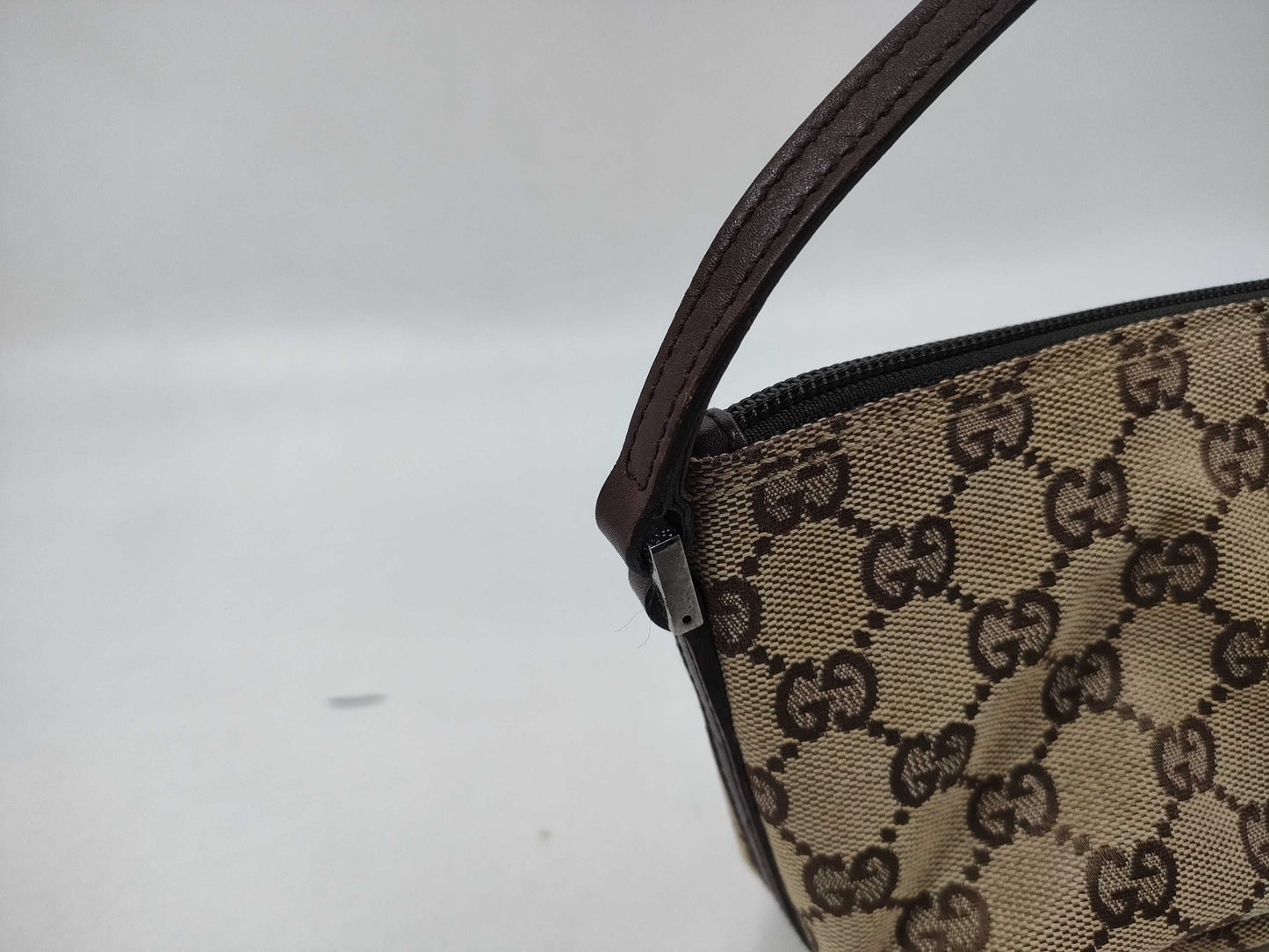 GUCCI GG Canvas Pouch Bag Pouch