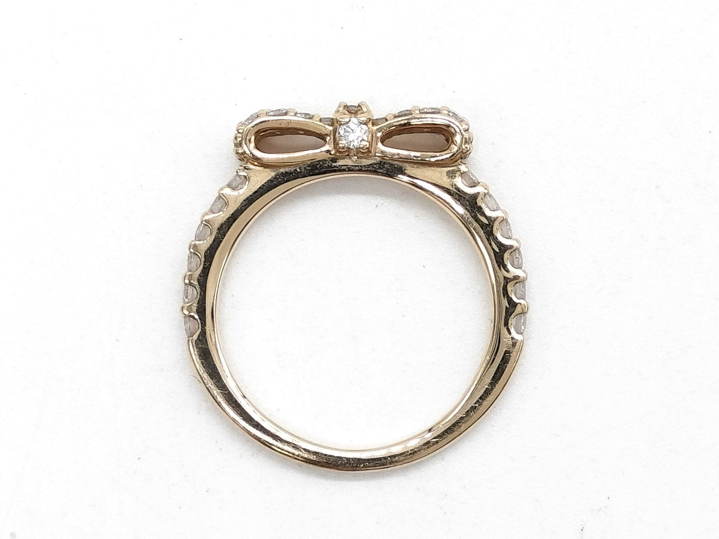 Ponte Vecchio D 0.30ct K18PG 2.0g Ring