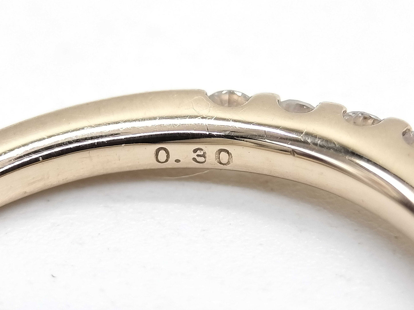 Ponte Vecchio D 0.30ct K18PG 2.0g Ring