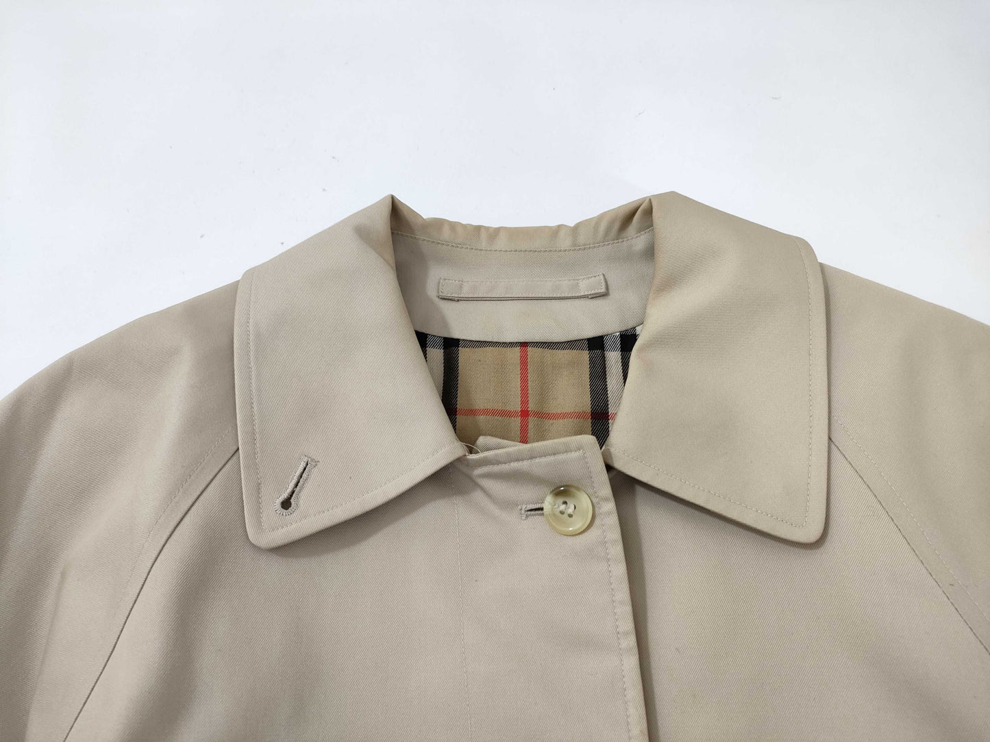 Burberrys Nova Check Trench Coat