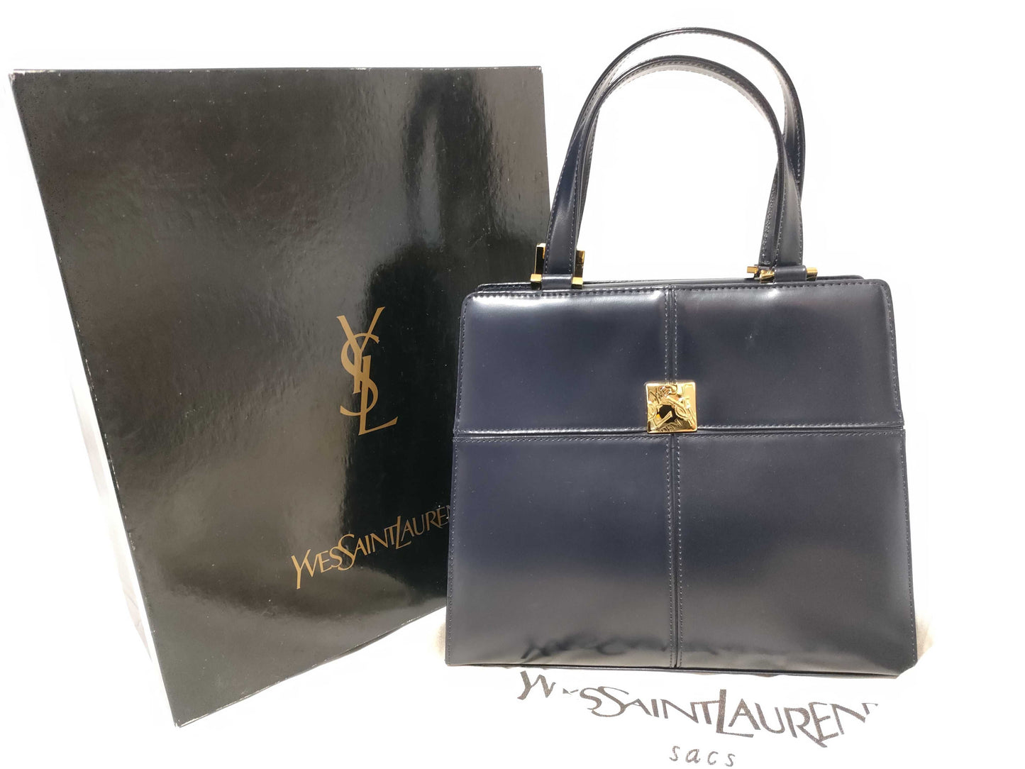 Yves Saint Laurent Leather/Top Handle Handbag