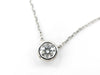Vendome Aoyama D0.257ct PT950/850 2.4g Necklace