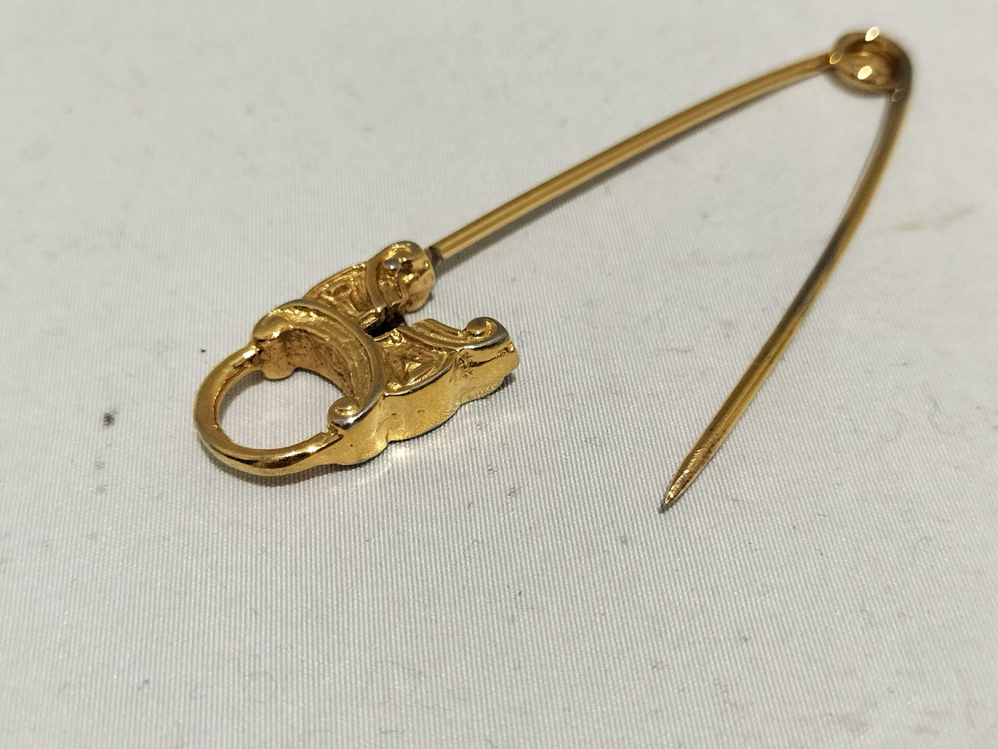 CELINE Triomphe pin brooch