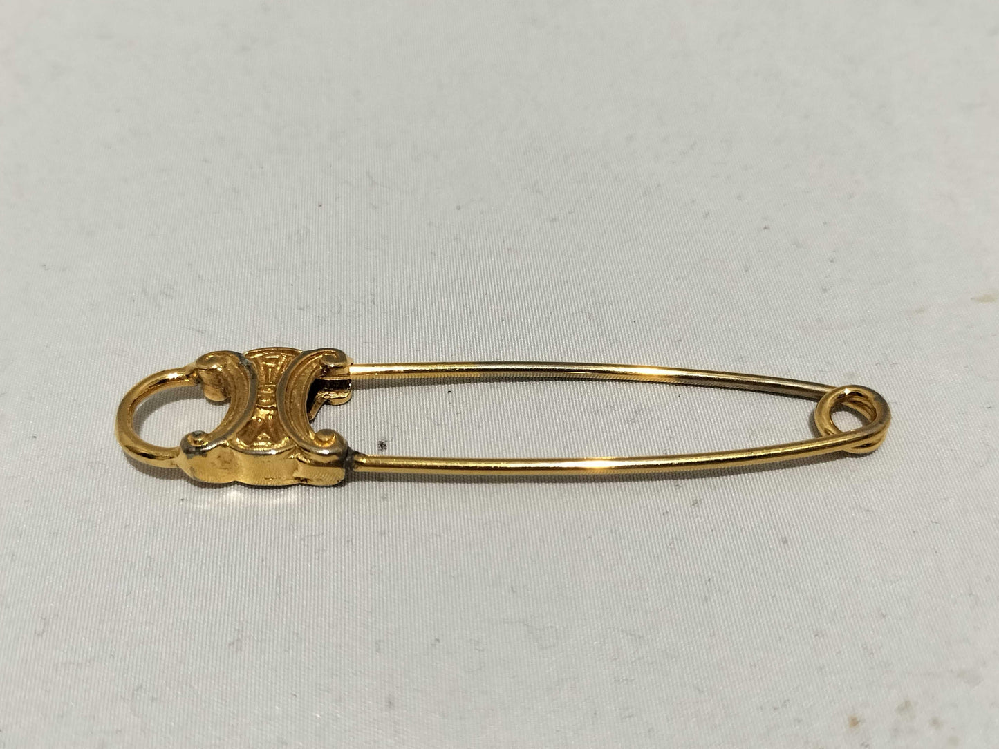 CELINE Triomphe pin brooch