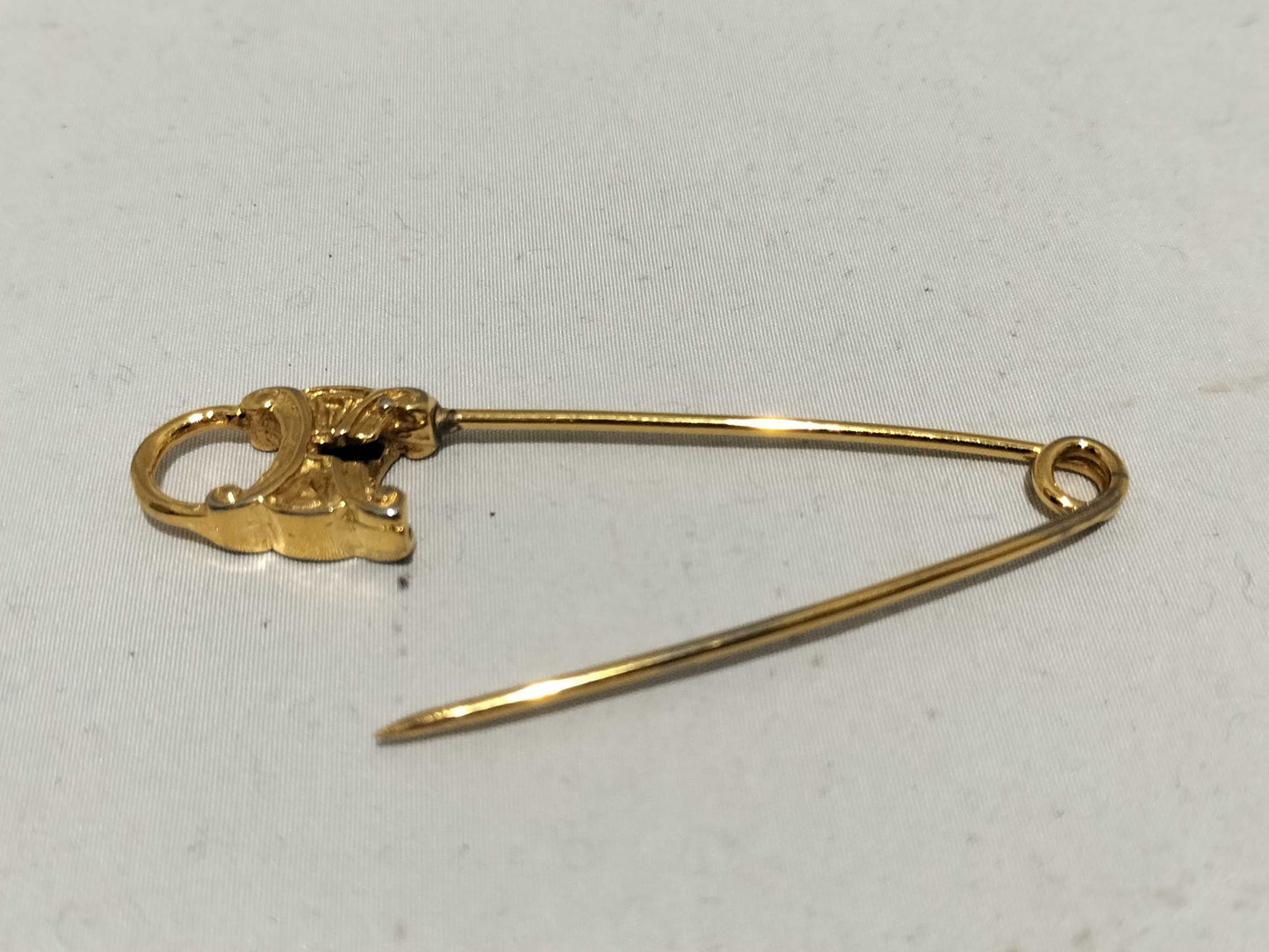 CELINE Triomphe pin brooch