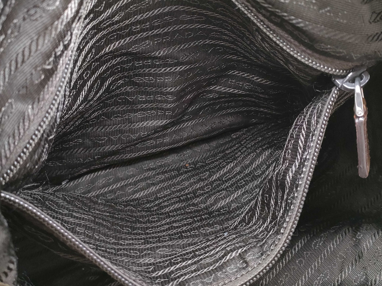 PRADA Nylon 2-Way Shoulder Handbag
